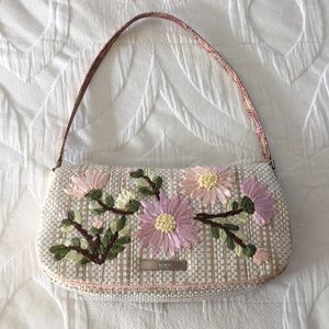 XOXO Wild Garden Baguette Handbag